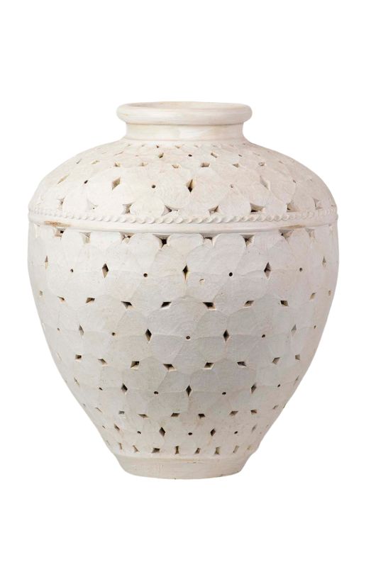 Ánfora Terracota Beige