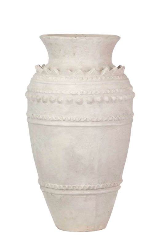 Ánfora Terracota Blanca